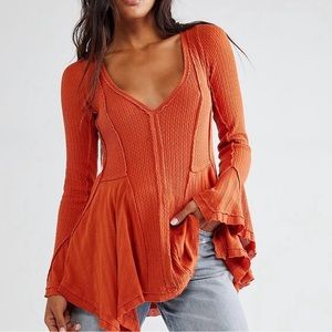 NWOT Free People Primrose Thermal